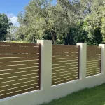 Eurowood Aluminium Slat Fencing