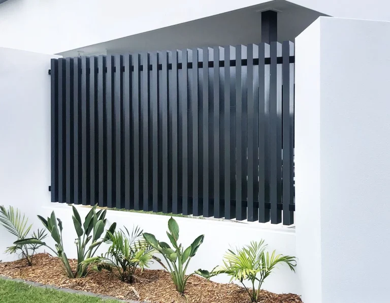 Eurowood Black Colour Aluminium Slats Perth