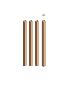 Individual Aluminium Battens